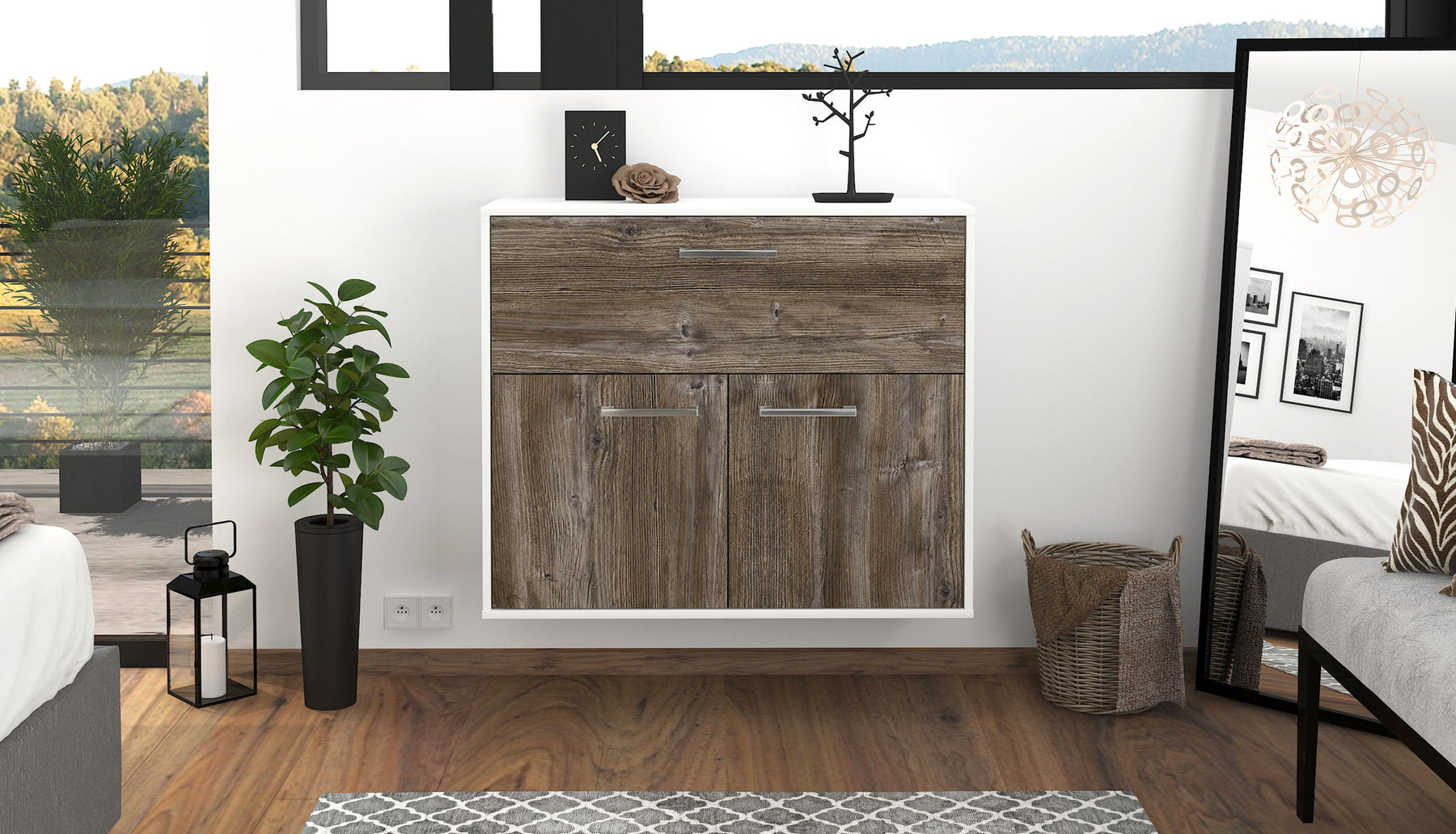 Sideboard Irving, Treibholz Studio (92x79x35cm) - Dekati GmbH