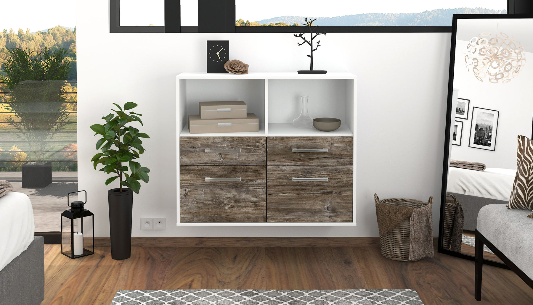 Sideboard Moreno Valley, Treibholz Studio (92x79x35cm) - Dekati GmbH