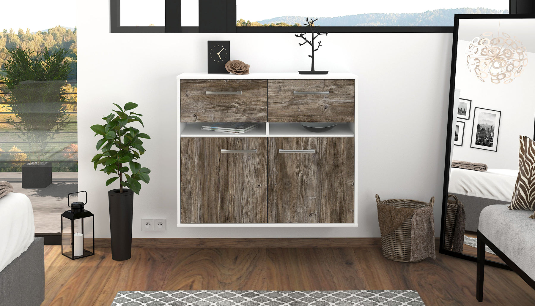 Sideboard Fort Lauderdale, Treibholz Studio (92x79x35cm) - Dekati GmbH