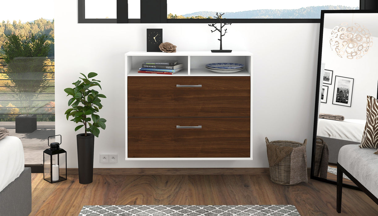 Sideboard Spring Valley, Walnuss Studio (92x79x35cm) - Dekati GmbH