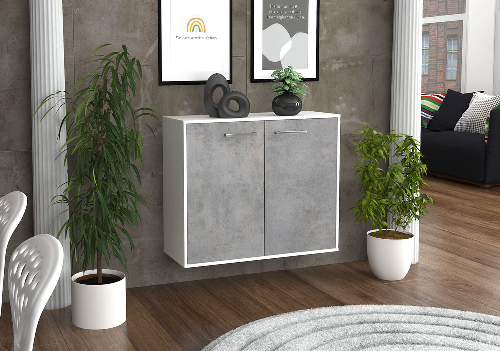 Sideboard Hialeah, Beton Front (92x79x35cm) - Dekati GmbH