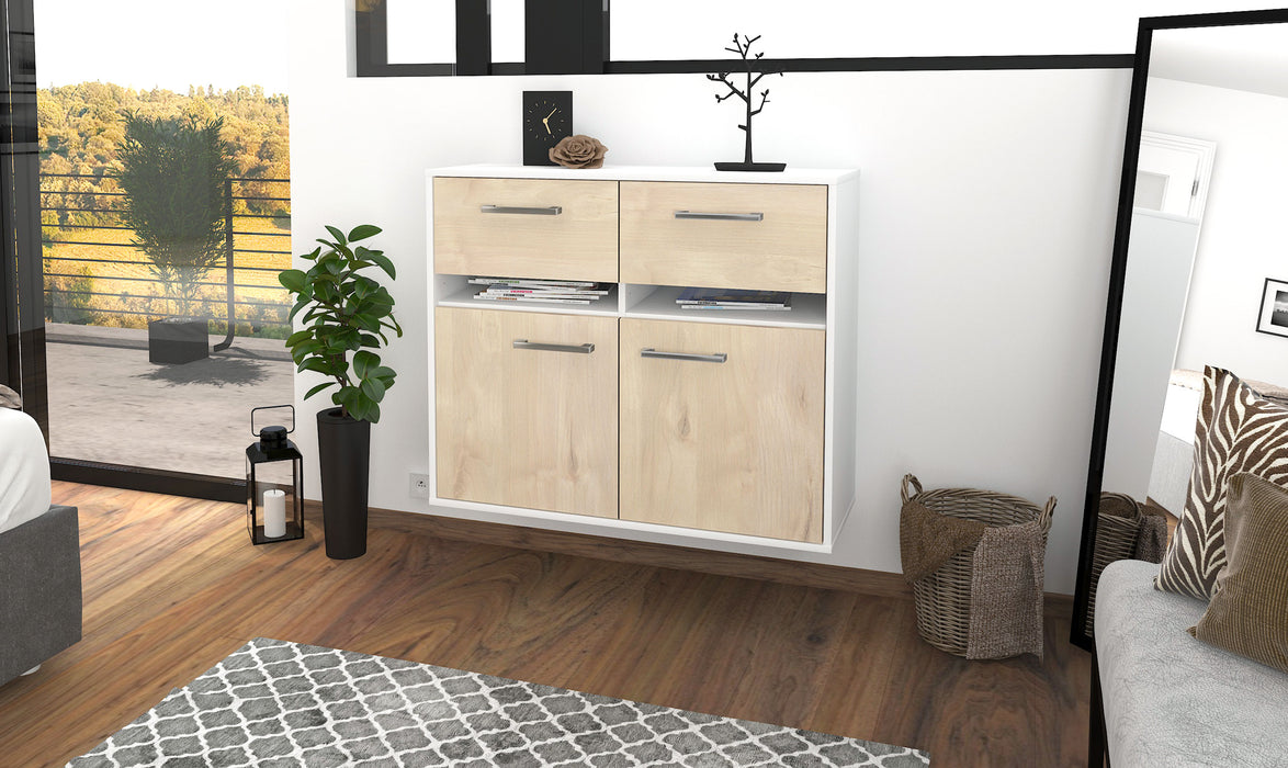 Sideboard Akron, Zeder Front (92x79x35cm) - Dekati GmbH