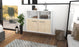 Sideboard Rochester, Zeder Front (92x79x35cm) - Dekati GmbH