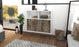 Sideboard Rochester, Treibholz Front (92x79x35cm) - Dekati GmbH