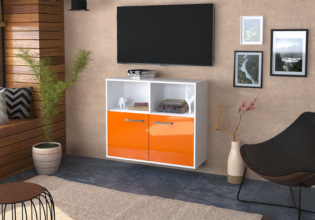 Sideboard Rochester, Orange Front (92x79x35cm) - Dekati GmbH