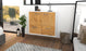 Sideboard Montgomery, Eiche Front (92x79x35cm) - Dekati GmbH