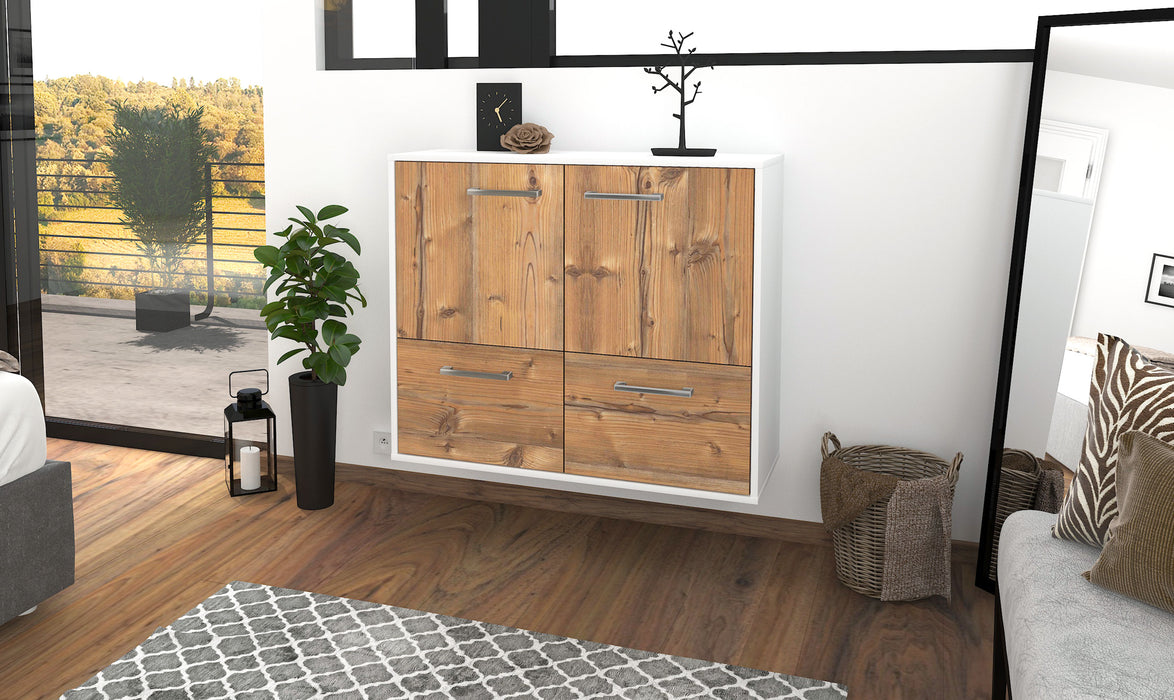 Sideboard Montgomery, Pinie Front (92x79x35cm) - Dekati GmbH