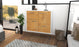 Sideboard Fremont, Eiche Front (92x79x35cm) - Dekati GmbH