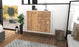 Sideboard Huntington Beach, Pinie Front (92x79x35cm) - Dekati GmbH