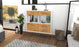 Sideboard Mobile, Eiche Front (92x79x35cm) - Dekati GmbH