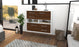 Sideboard Oxnard, Walnuss Front (92x79x35cm) - Dekati GmbH