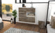 Sideboard Knoxville, Treibholz Front (92x79x35cm) - Dekati GmbH