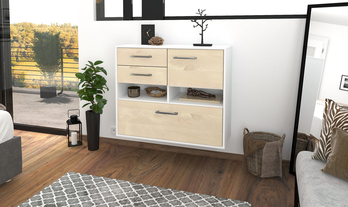 Sideboard Salt Lake City, Zeder Front (92x79x35cm) - Dekati GmbH