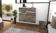 Sideboard Fayetteville, Treibholz Front (92x79x35cm) - Dekati GmbH