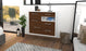 Sideboard Huntsville, Walnuss Front (92x79x35cm) - Dekati GmbH