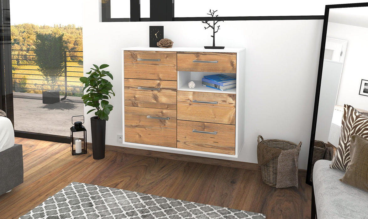 Sideboard Huntsville, Pinie Front (92x79x35cm) - Dekati GmbH