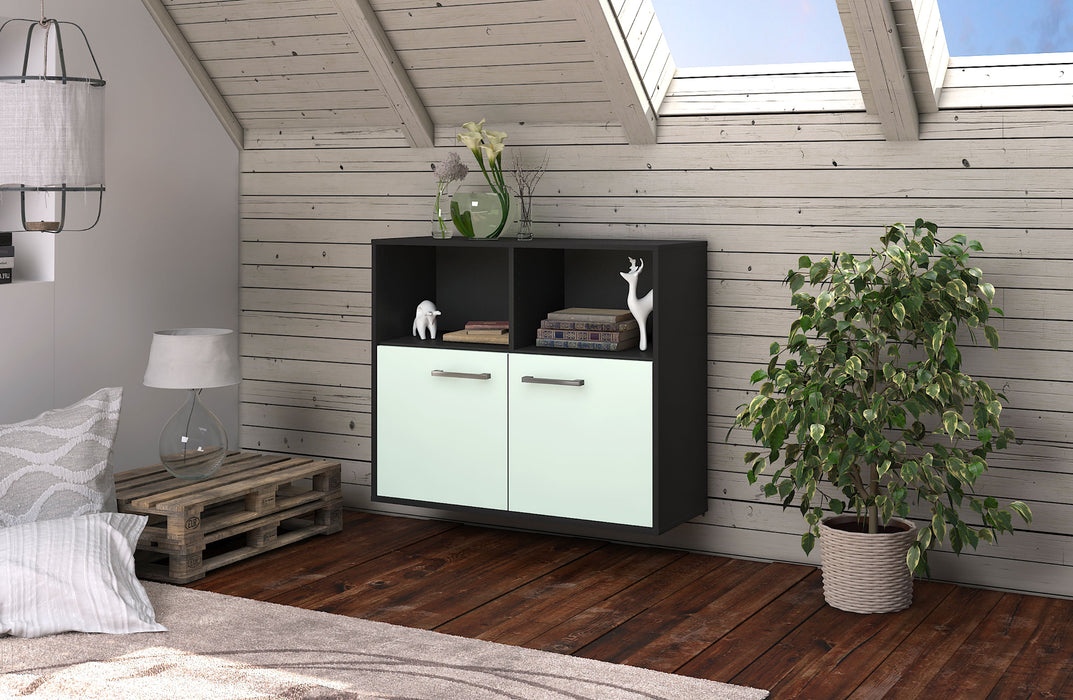 Sideboard Rochester, Mint Front (92x79x35cm) - Dekati GmbH