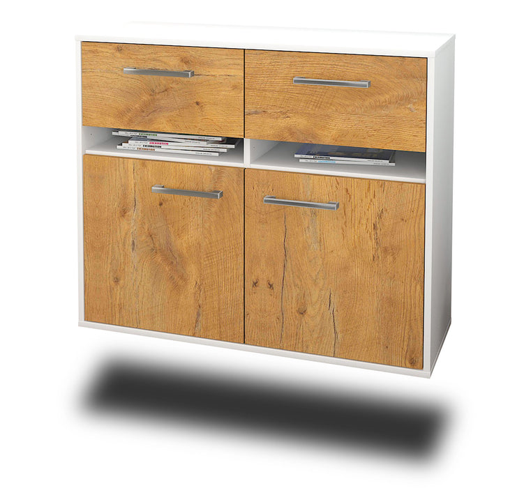 Sideboard Akron, Eiche Seite ( 92x79x35cm) - Dekati GmbH