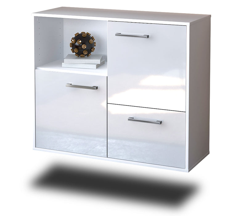 Sideboard Boise, Weiß Seite ( 92x79x35cm) - Dekati GmbH