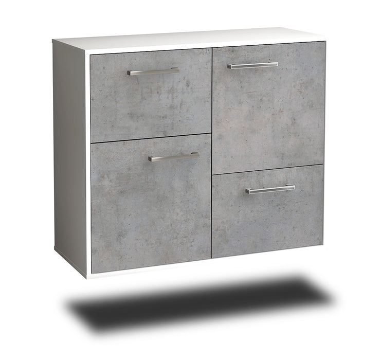 Sideboard Fremont, Beton Seite ( 92x79x35cm) - Dekati GmbH