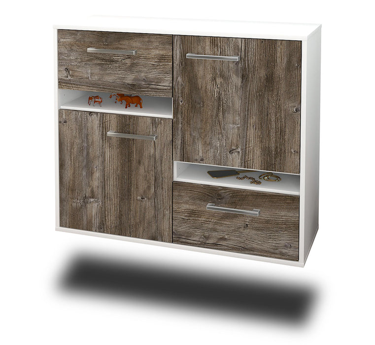 Sideboard Irvine, Treibholz Seite ( 92x79x35cm) - Dekati GmbH