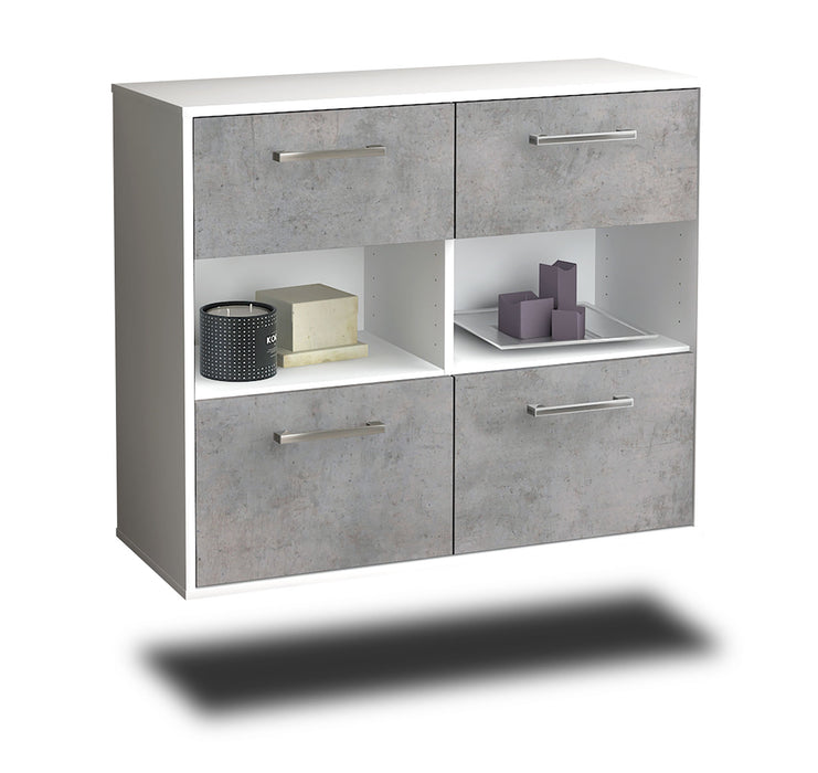 Sideboard Richmond, Beton Seite ( 92x79x35cm) - Dekati GmbH