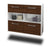 Sideboard Richmond, Walnuss Seite ( 92x79x35cm) - Dekati GmbH