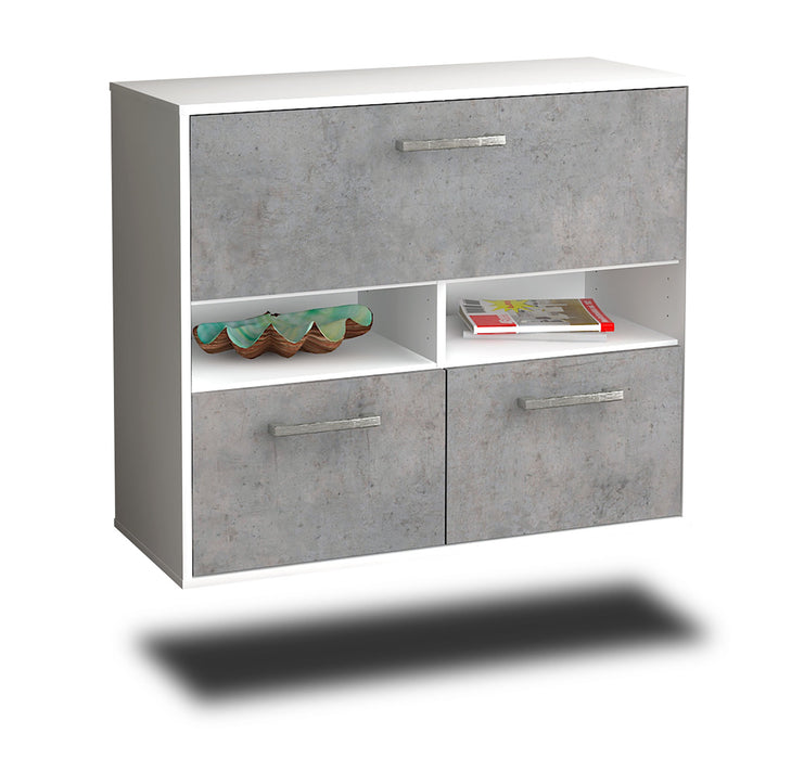 Sideboard San Bernardino, Beton Seite ( 92x79x35cm) - Dekati GmbH