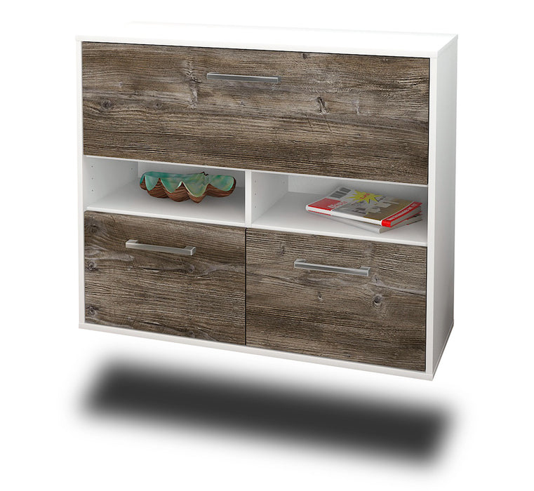 Sideboard San Bernardino, Treibholz Seite ( 92x79x35cm) - Dekati GmbH