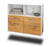 Sideboard Moreno Valley, Eiche Seite ( 92x79x35cm) - Dekati GmbH