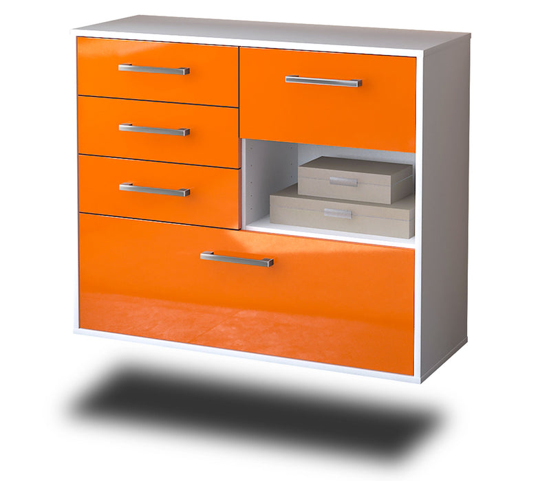 Sideboard Knoxville, Orange Seite ( 92x79x35cm) - Dekati GmbH