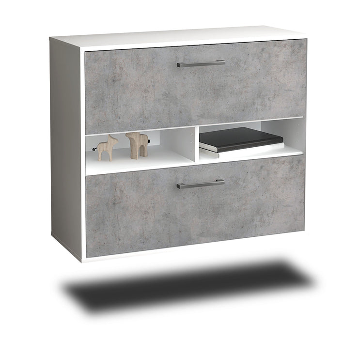 Sideboard Jackson, Beton Seite ( 92x79x35cm) - Dekati GmbH