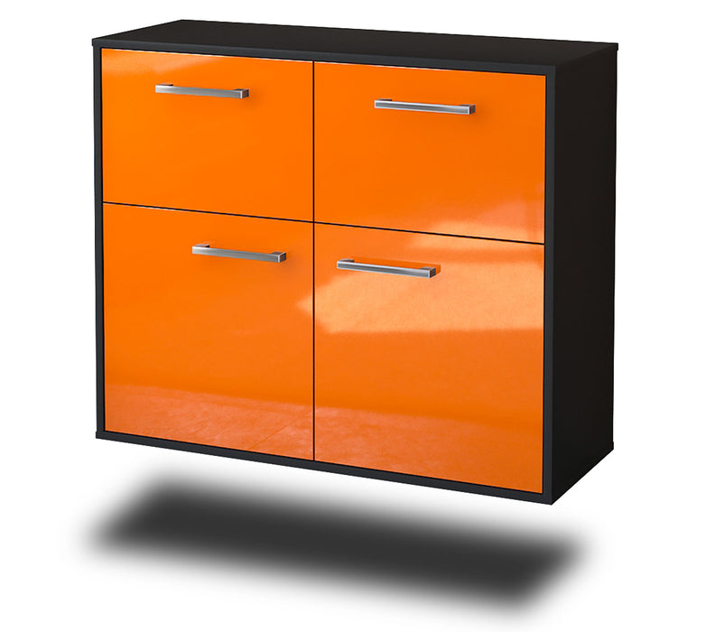 Sideboard Gilbert, Orange Seite ( 92x79x35cm) - Dekati GmbH