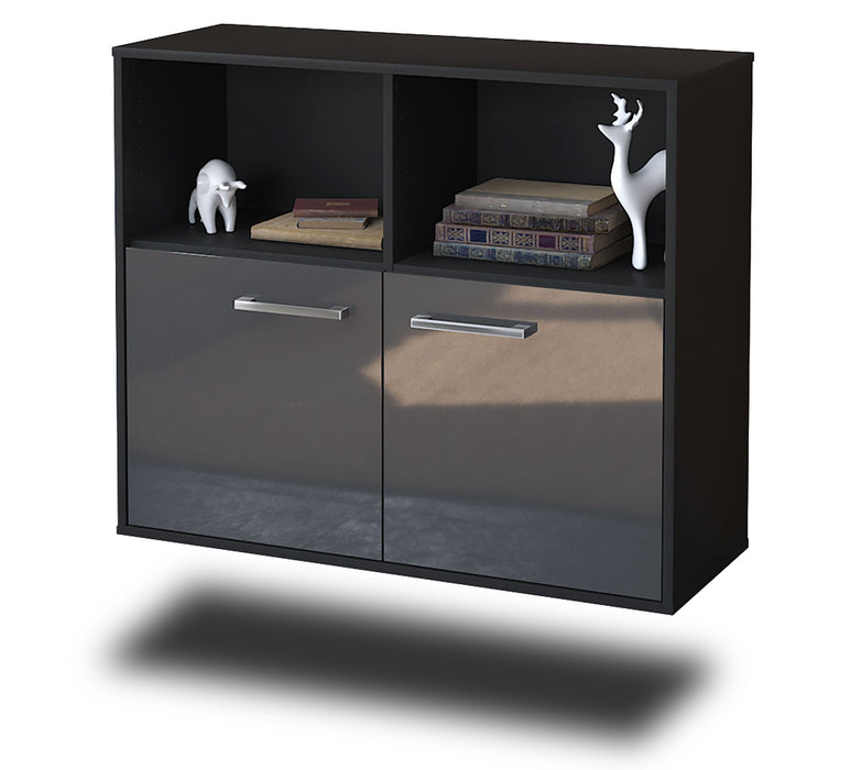 Sideboard Rochester, Grau Seite ( 92x79x35cm) - Dekati GmbH