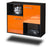 Sideboard Modesto, Orange Seite ( 92x79x35cm) - Dekati GmbH