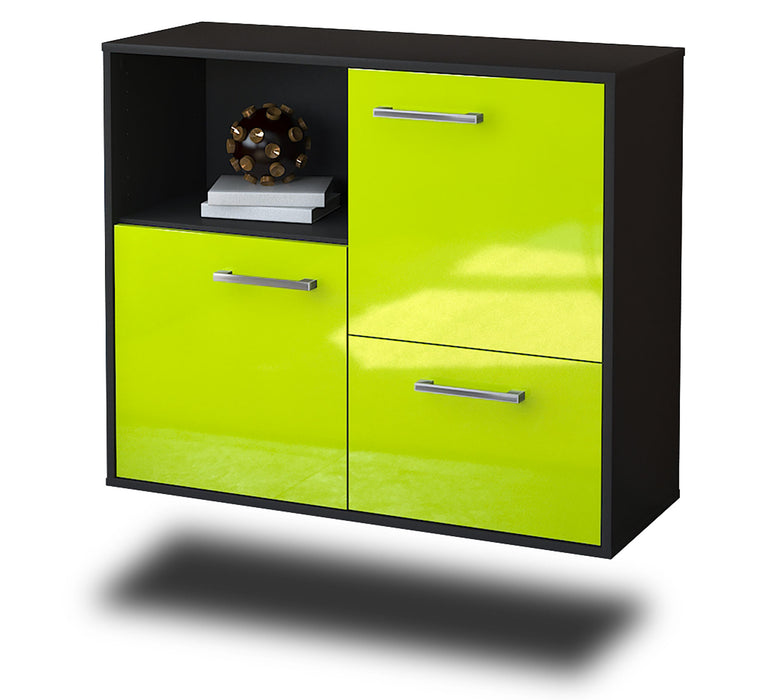 Sideboard Boise, Grün Seite ( 92x79x35cm) - Dekati GmbH