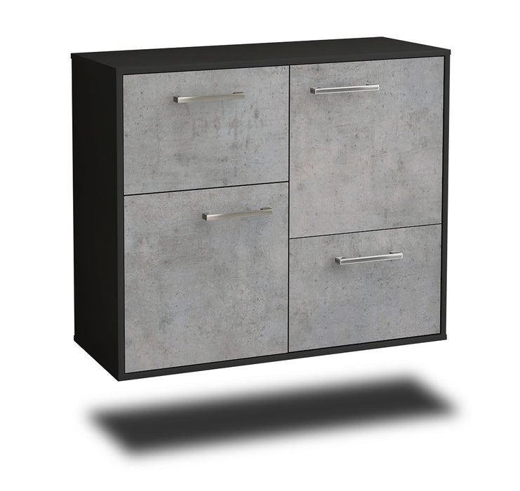 Sideboard Fremont, Beton Seite ( 92x79x35cm) - Dekati GmbH