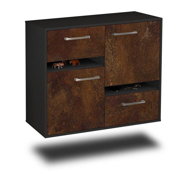 Sideboard Irvine, Rost Seite ( 92x79x35cm) - Dekati GmbH