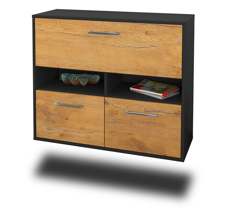 Sideboard San Bernardino, Eiche Seite ( 92x79x35cm) - Dekati GmbH