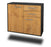 Sideboard Huntington Beach, Eiche Seite ( 92x79x35cm) - Dekati GmbH