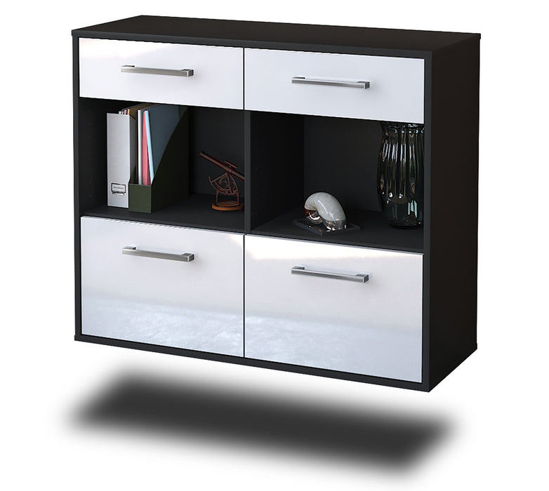 Sideboard Mobile, Weiß Seite ( 92x79x35cm) - Dekati GmbH